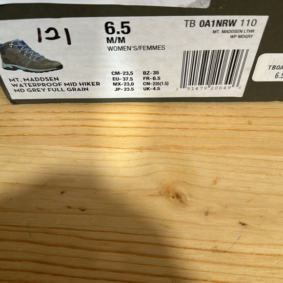 Timberland Mt. Maddsen Waterproof Hiking Boot (Women) - Picture 7 of 8